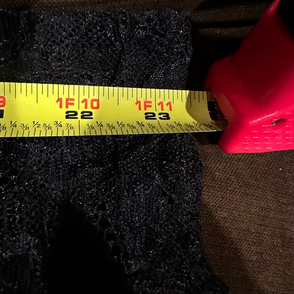 Tadashi Shoji Mermaid Delicate All Lace Gown SZ 4 Black Lace Beige Line … - Picture 14 of 16